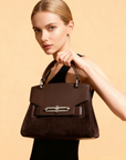 Lumina Suede Tote