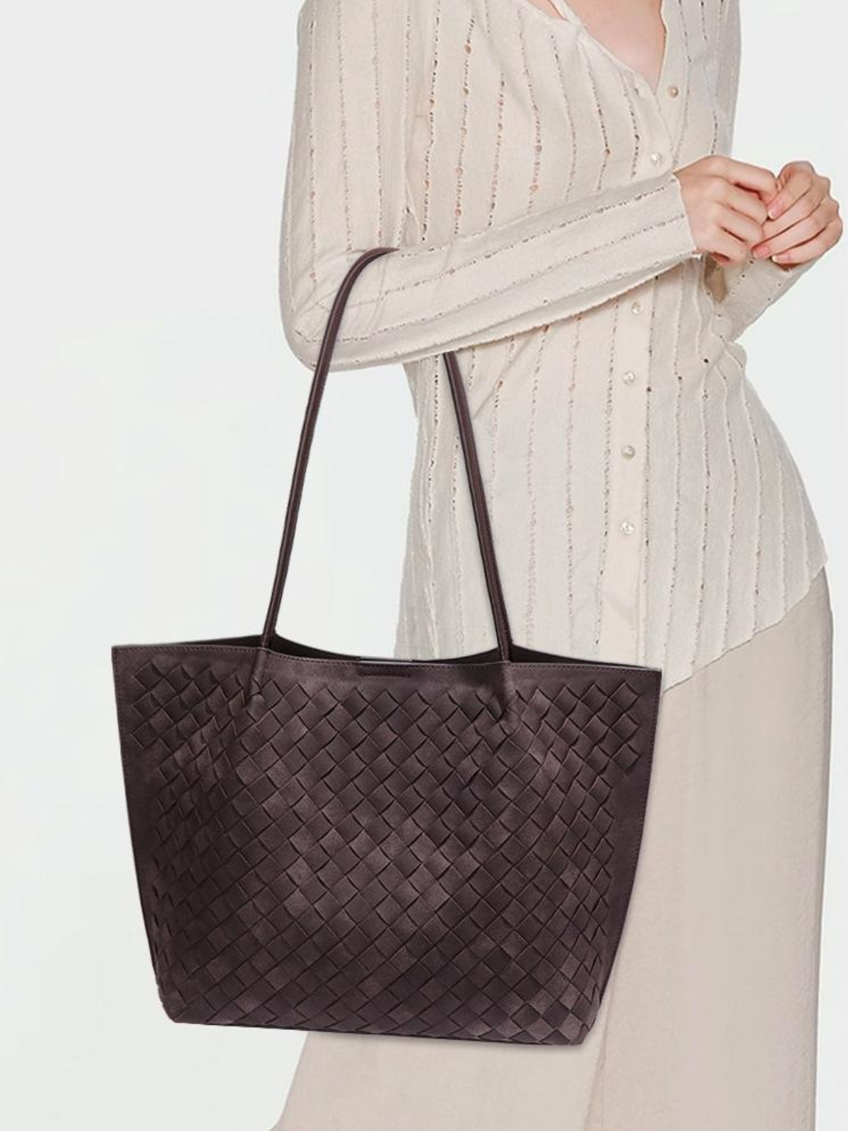 Terra Suede Tote Bag