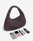 Trogir Weave Hobo Grande in Suede