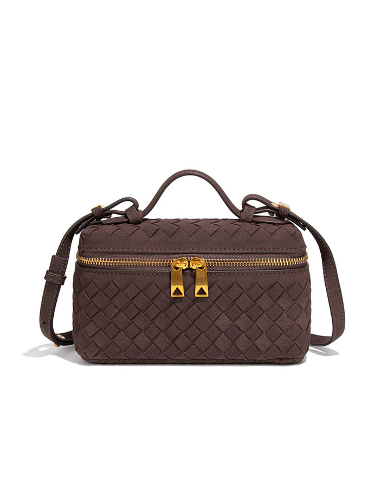 Zylos Suede Vanity Case