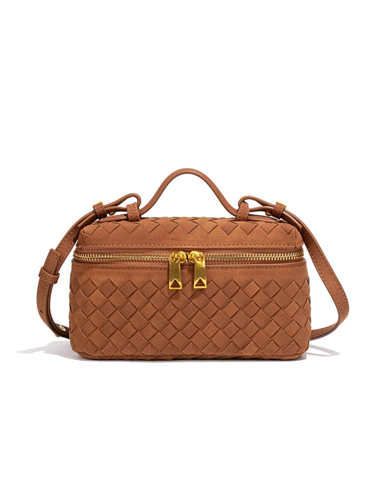 Zylos Suede Vanity Case