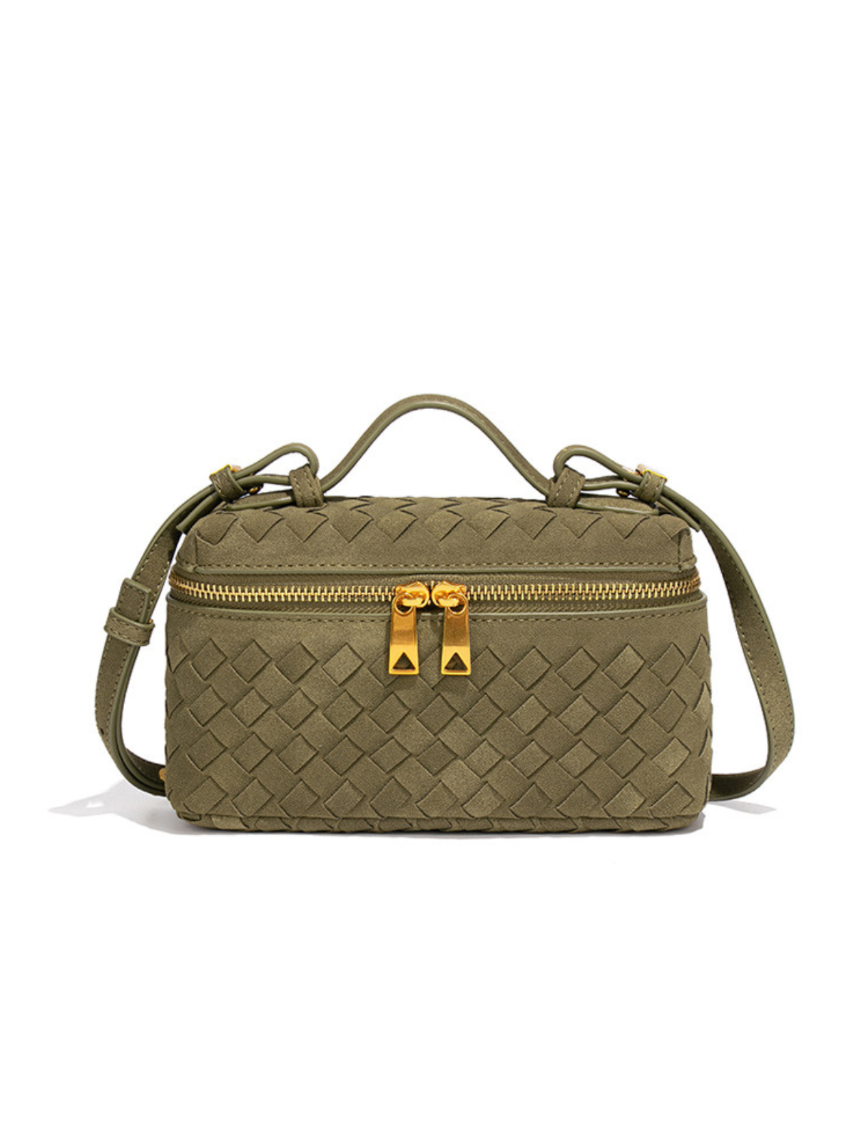 Zylos Suede Vanity Case